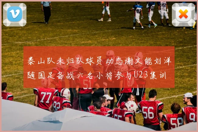 泰山队未归队球员动态谢文能刘洋随国足备战六名小将参与U23集训